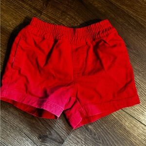 Kids Red TBBC Shorts
